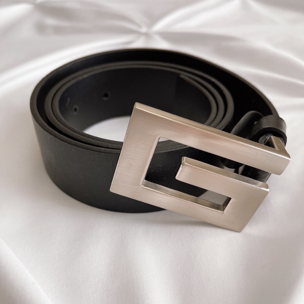 Guess G Buckle Genuine Leather Belt
